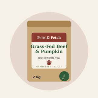 Grass-Fed Beef & Pumpkin, 2 kg